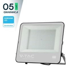 Projektor LED 200W 22960lm 6500K Dioda SAMSUNG 115LM/W IP65 Czarny 5 Lat Gwarancji 23221