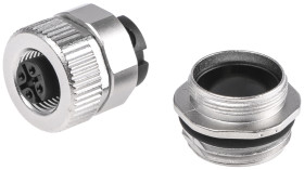 Złącze wielostykowe przemysłowe 4-pinowe M12 Montaż na kablu Wtyczka binder