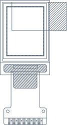 OLED-048O064A-LPP3N00000 48 x 64 Graphic OLED