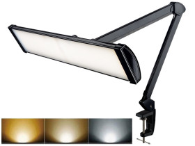 Lampa biurkowa 540 LED z funkcją ściemniania i regulacji barwy CCT