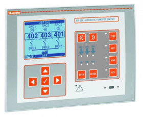 Sterownik układu SZR, 3 źródła, 2 sprzęgła, zasilanie 12-48VDC i 100-240VAC, do rozbudowy EXP…, RS-485 ATL900