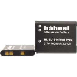 H&#xE4;hnel 10002022 HL-EL19 Camera Battery 3.7V 700mAh Replaces EN-EL19