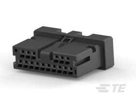 Adapter złącza 16-pinowe 2-rzędowe raster: 1.8mm TE Connectivity Żeński 1-2834461