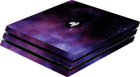 Software Pyramide PS4 Pro Skin Galaxy Violet Pokrowiec PS4
