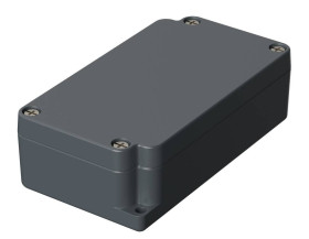 Bopla A 104 (01104000) - obudowa aluminiowa z uszczelką neoprenową (115 x 64 x 34,5 mm)