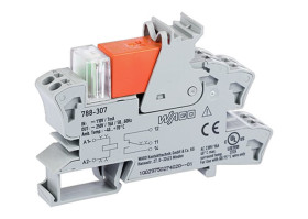 Moduł przekaźnika 110V dc WAGO SPDT 16A Szyna DIN bieguny 1