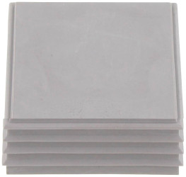 CONTA-CLIP 28575.6 Element uszczelniający KDS-DEG/B GR, (D x S x W) 42.8 x 42.8 x 17.7 mm, termoplastyczny elastomer, 1