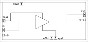 Wideband Power Amplifier Chip, DC - 20 GHz