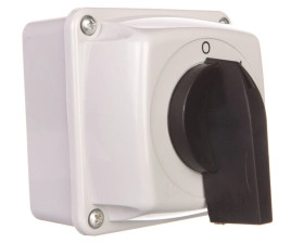 Łącznik krzywkowy 0-1-2-3 3P 25A w obudowie IP65 Łuk E25-63 952563