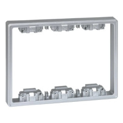 Simon Connect Element pogłębiający do obudów podtynkowych i natynkowych S500 3-modułowych aluminium 51030903-033