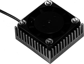 CPU cooler, 12 V, (H x W x D) 20 x 53.34 x 53.34 mm, 10038675