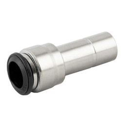 Adapter gwintowany prosty typu rura – rura Wciskane 10 mm Wciskane 4 mm RS PRO Adapter prosty do rur