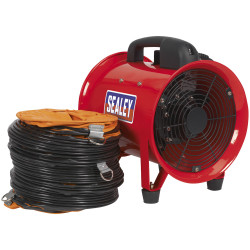 Sealey VEN200 Portable Ventilator &#xD8;200mm with 5m Ducting