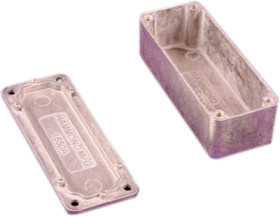 Aluminum enclosure, (L x W x H) 80 x 55 x 21 mm, natural, IP54, 1550P