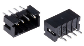 Wtyk PCB 4-pinowe raster: 2.0mm -rzędowe Hirose Przewlekany 3.0A 250.0 V.