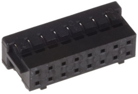 Obudowa złącza 16-pinowe 2-rzędowe raster: 2mm Hirose Żeński Montaż na kablu DF11 Seria DF11