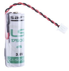 Akumulator 3.6V A 3.6Ah Saft Lit-chlorek tionylu Smycz przewodu