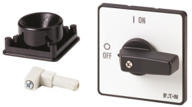 Uchwyt obrotowy zamknięcie zamknięcia do Wyłącznik odłączania P1, wyłącznik odłączania P3 kolor Czarny IP65 Eaton