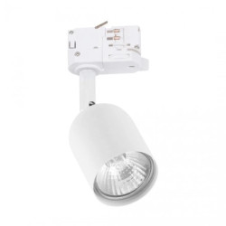 Reflektorek na szynę 3 fazową kolor biały metal/tworzywo sztuczne, GU10 IP20 9050 Zuma Line