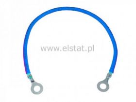 Linka uziemiająca 4mm2 250mm niebieska