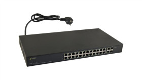 Switch Poe 24Xpoe + 4Xuplink 10/100/1000 Mbps, 720W -Do Kamer