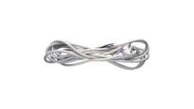 Przewód Przyłączeniowy H05vv-F 3X0,75 5M Biały S14375