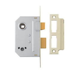 Mortice Lock, mechanizm: Dźwignia, typ: Zapadkowo-zasuwkowy, l. dźwigni: 2