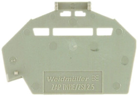 Ścianka końcowa i przegroda do złączek ZAP TNHE/ZSI2.5 1610840000 /25szt./