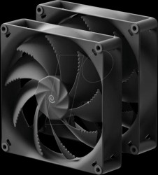 HVN-FS-H1840-02-DUO HAVN H18 PWM fan - pack of 2, 180 mm, black