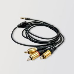 ROCK64 PREMIUM AV and RCA (COMPOSITE VIDEO AUDIO) CABLE