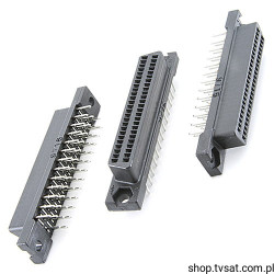 173279-3 D-SUB SKT 50 POS 2.54mm THT AMP