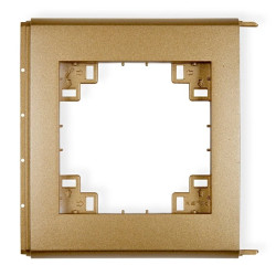 Ramka zewnętrzna do łączników IP44 złoty metalik 8FRH