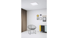 Lampa Stojąca Trójnóg Metalowy Remi White 174Cm, Z Białym Abażurem K-4363...