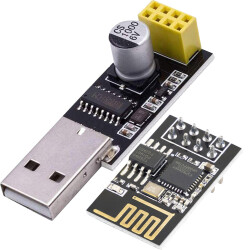 ESP8266 ESP-01S with USB adapter Wlan WiFi module