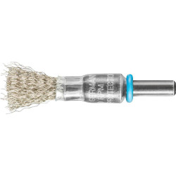 PFERD 43204007 End Brush INOX 0.20 for burring cleaning rust removal