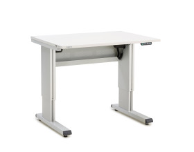 Stół warsztatowy szer. 1073mm Nie maks. obciążenie: 300kg Ławka regulowana Aluminium, Stal dł. 800mm wys. 700 →