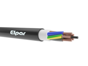 Kabel ziemny YKYżo 5x25 mm2 RE (0,6/1kV) miedziany NYY-J (bębnowy) 5901854415673 ELPAR