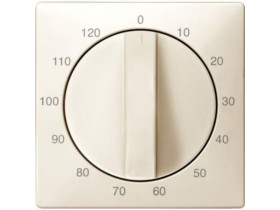 MERTEN Płytka czołowa System D wyłącznika czasowy obrotowy 120 minut kremowy MTN538444 SCHNEIDER ELECTRIC