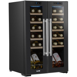 Baridi DH97 24 Bottle Dual Zone Wine Fridge &amp; Cooler