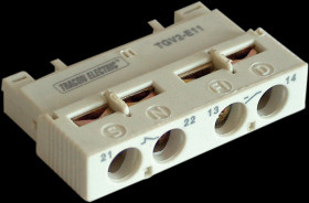 Przedni styk pomocniczy do TGV2 Tracon NO NC