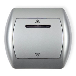 TREND Ściemniacz sterowany dotykiem i dowolnym pilotem srebrny 5RO-1