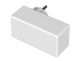 ABS/PC enclosure, (L x W x H) 100 x 50 x 40 mm, white (RAL 9016), IP20, 43420109