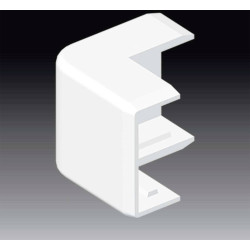 KOPOS 8606_HB Outside Corner 32x15mm White Double Lock Lid Safe for Hazards