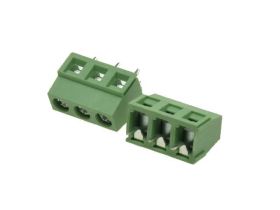 5szt. TERMINAL ZŁĄCZE KF301 3 PIN R=5mm 20A 300V TNT NIEBIESKI PROSTE