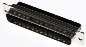 Złącze D-Sub 37-pinowe Męski Proste Montaż na kablu raster 2.76mm