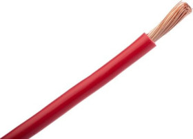 Jednożyłowy kabel sterowniczy CSA 16 mm², Maximum of +70 C 600 V Czerwony, RS PRO