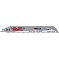 LENOX 2014224 Lazer CT Saber Saw Blade Metal Cutting 229mm 1 piece
