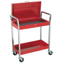 Sealey CX104 Trolley 2-level Extra Heavy-duty with Lockable Top