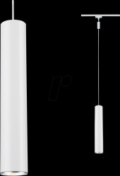 96817 URail pendant light Catalejo, GU10, max. 10 W, dimmable, white/c