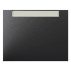 K.1 Klawisz z polem opisowym antracyt mat lakierowany 14267006